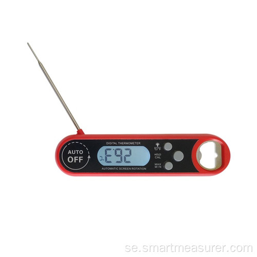 3S Supersnabb läst automatisk rotationsskärm Digital hopfällbar termometer